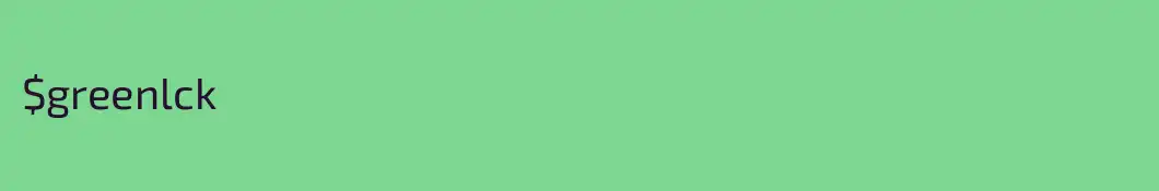 $greenlck