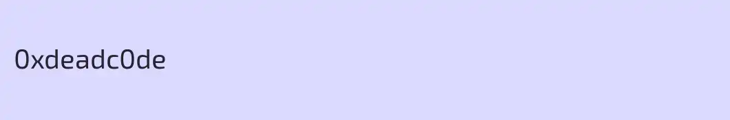 0xdeadc0de