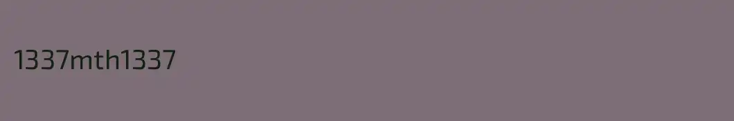 1337mth1337