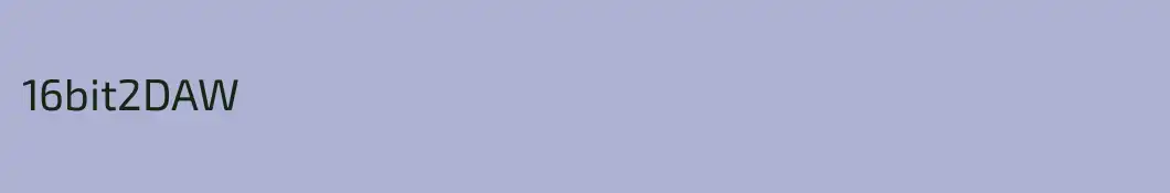 16bit2DAW