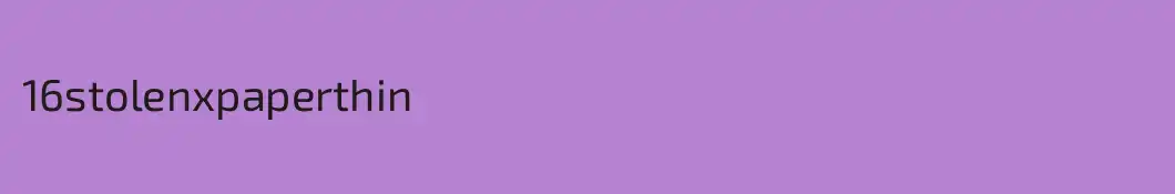 16stolenxpaperthin