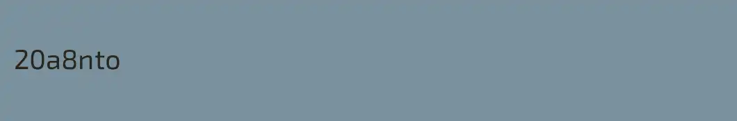 20a8nto