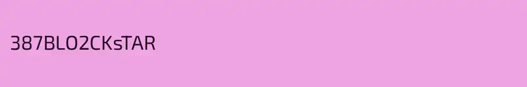 387BLO2CKsTAR