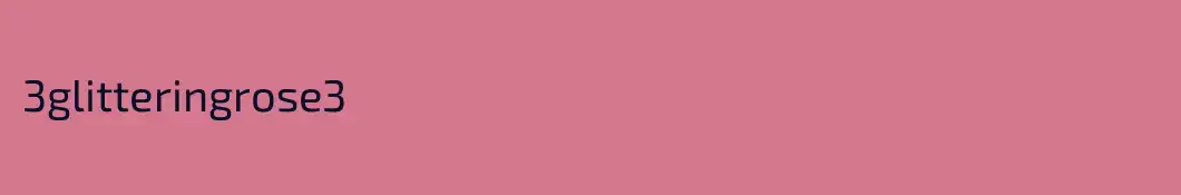 3glitteringrose3