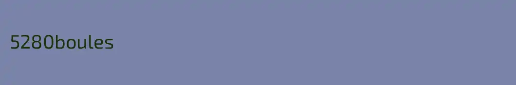 5280boules