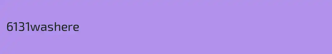 6131washere