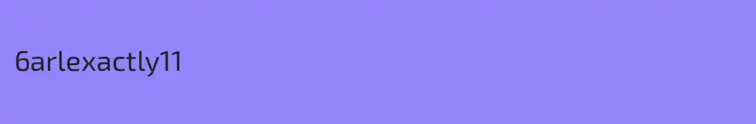 6arlexactly11