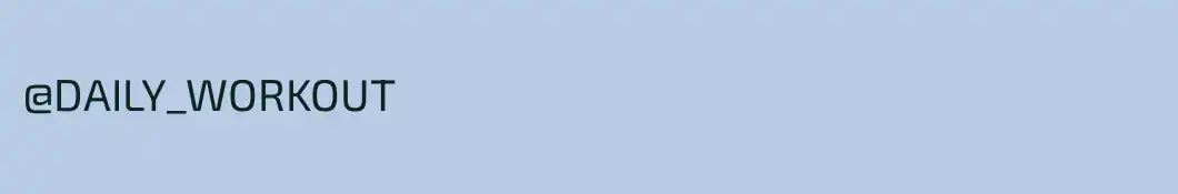 @DAILY_WORKOUT