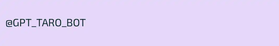 @GPT_TARO_BOT