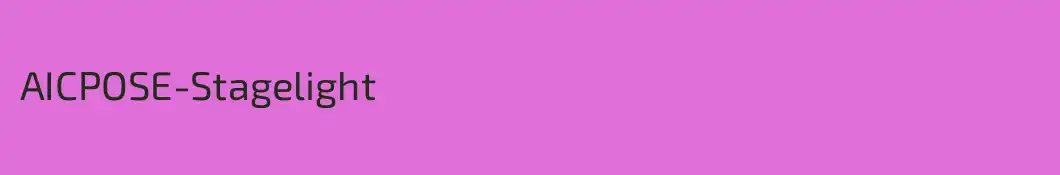 AICPOSE-Stagelight