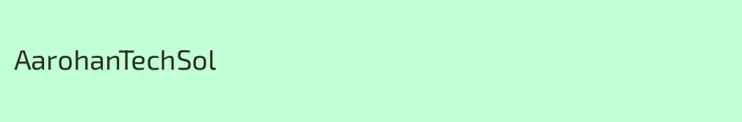 AarohanTechSol
