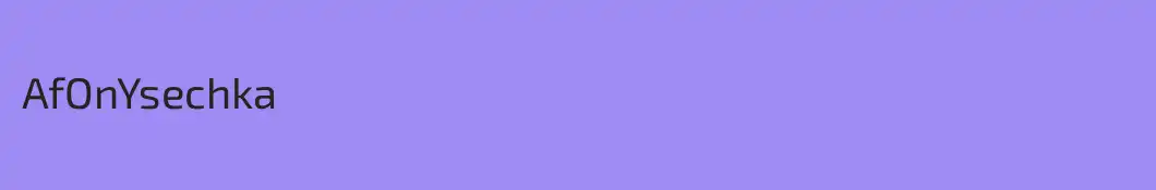 AfOnYsechka