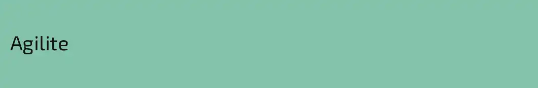 Agilite