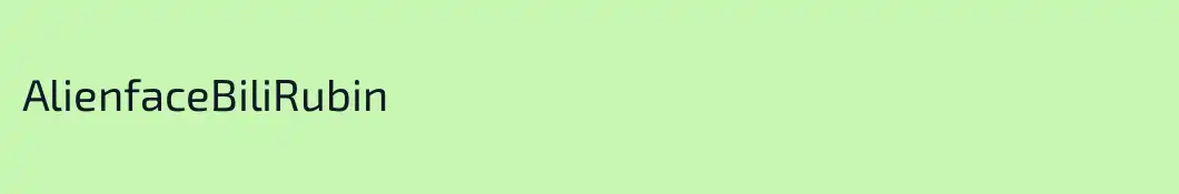 AlienfaceBiliRubin