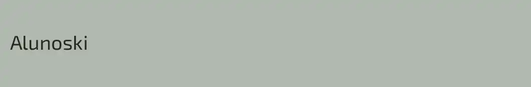 Alunoski
