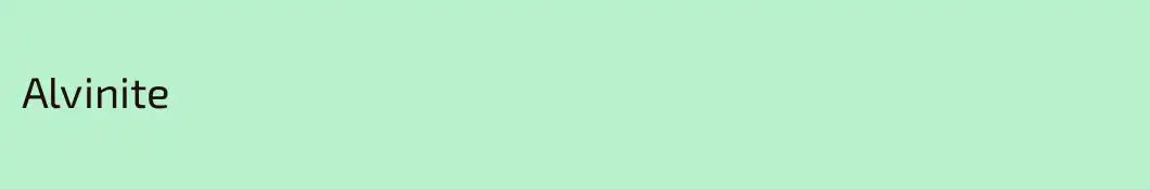 Alvinite