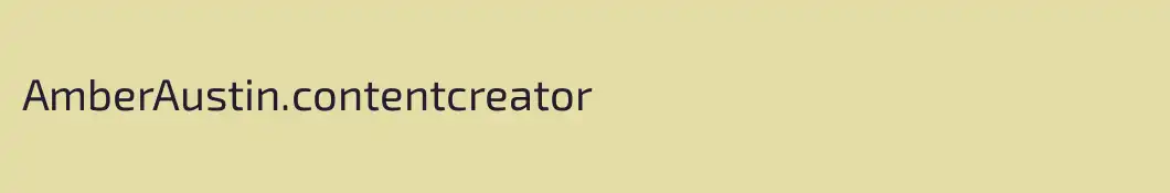 AmberAustin.contentcreator