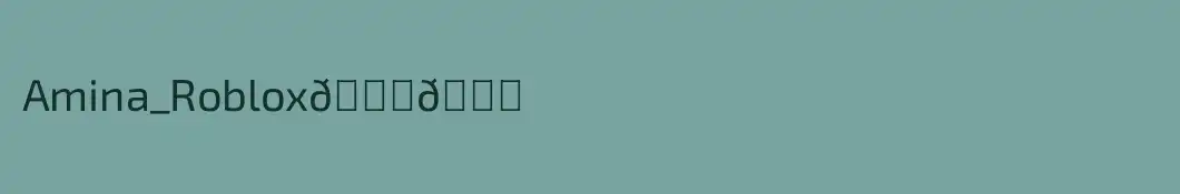 Amina_Roblox😚💗