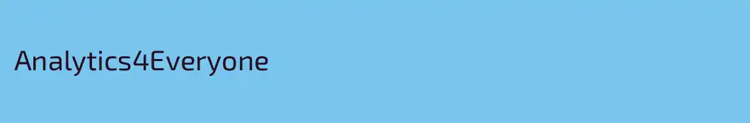 Analytics4Everyone