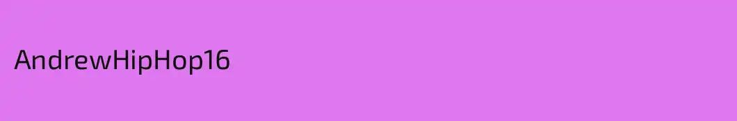 AndrewHipHop16