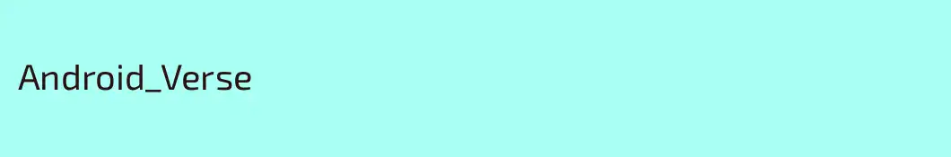 Android_Verse