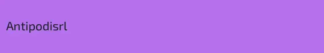 Antipodisrl