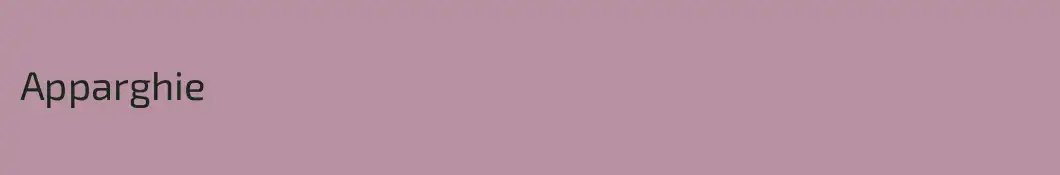 Apparghie