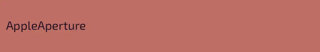 AppleAperture