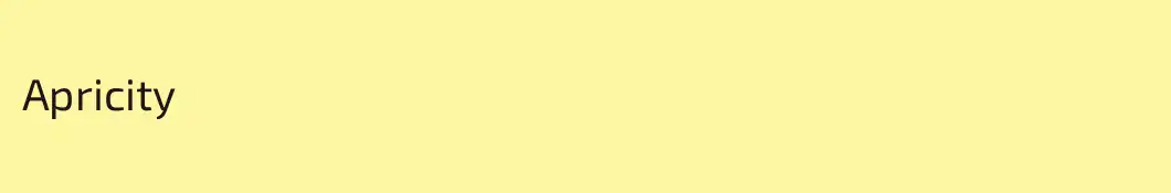 Apricity