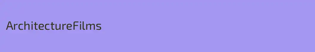 ArchitectureFilms