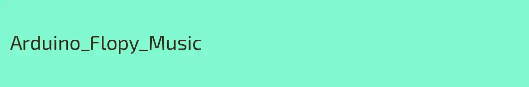 Arduino_Flopy_Music