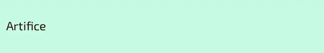 Artifice