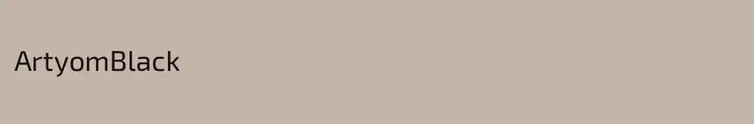 ArtyomBlack