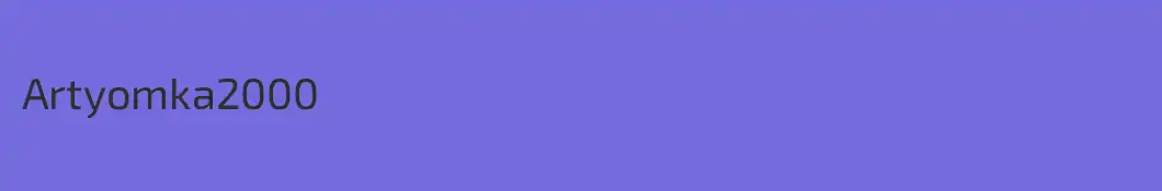 Artyomka2000