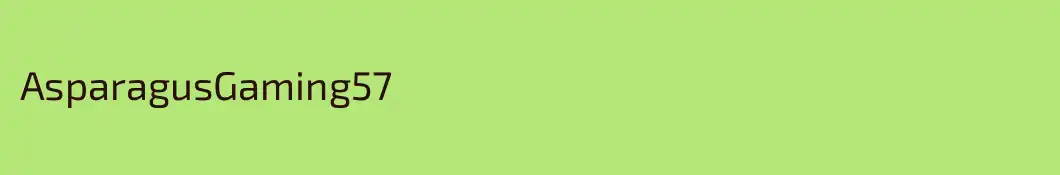 AsparagusGaming57