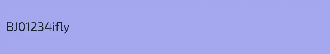 BJ01234ifly