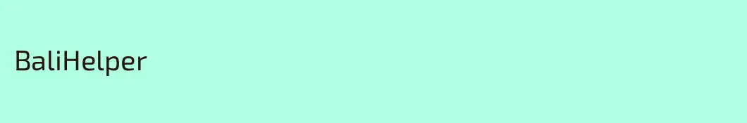 BaliHelper