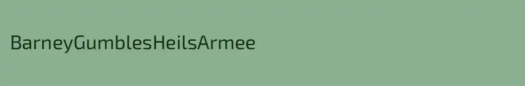 BarneyGumblesHeilsArmee