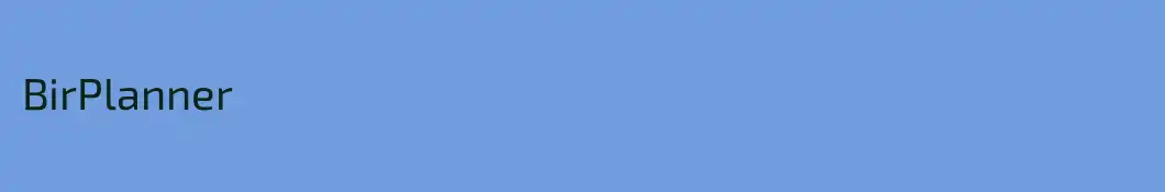 BirPlanner