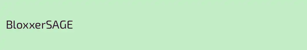 BloxxerSAGE
