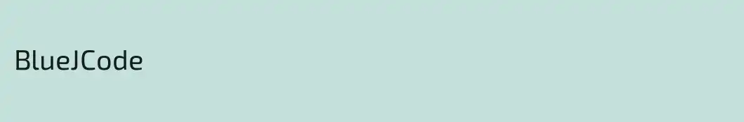 BlueJCode