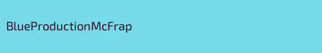 BlueProductionMcFrap