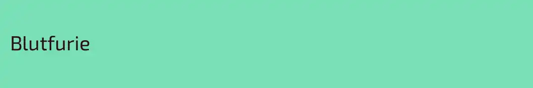 Blutfurie