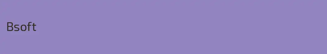 Bsoft