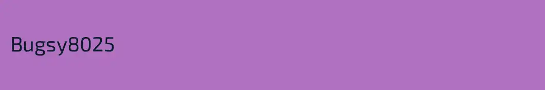 Bugsy8025