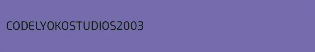 CODELYOKOSTUDIOS2003