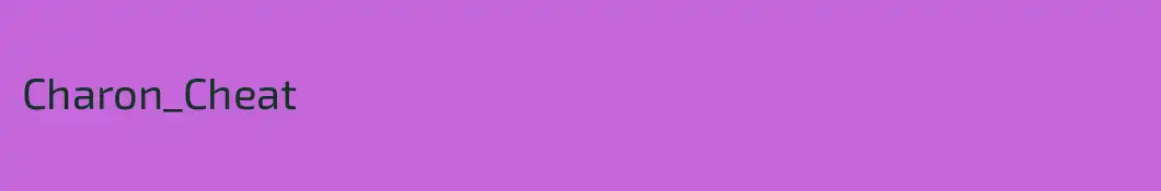 Charon_Cheat