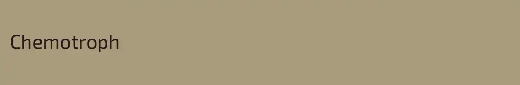 Chemotroph
