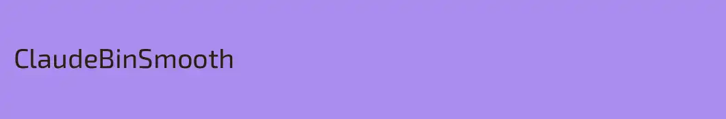 ClaudeBinSmooth
