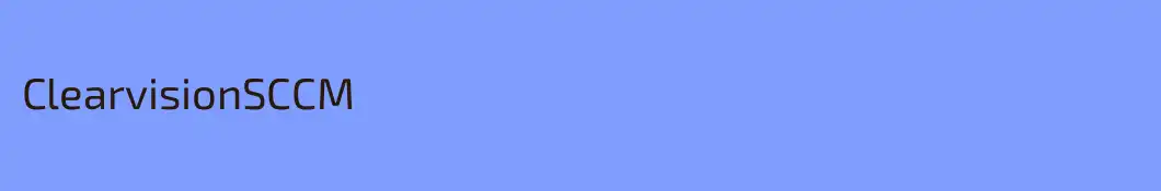 ClearvisionSCCM
